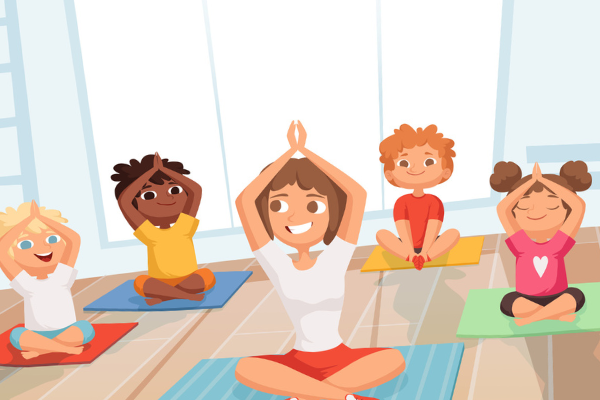 Image for event: Stories, Songs and Stretches-Yoga Story time (In-Person)