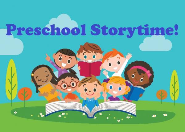 Image for event: PE Toddler/ Preschool Storytime for ages 2-5 (In-Person)
