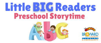 Image for event: Little BIG Readers Preschool Storytime.Ages3-5yrs(In-Person)