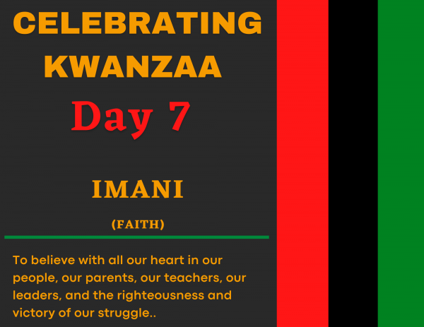 Image for event: SoFlo Kwanzaa Day 7 - Imani (Online)