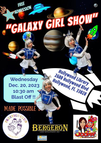 Image for event: Galaxy Girl Show