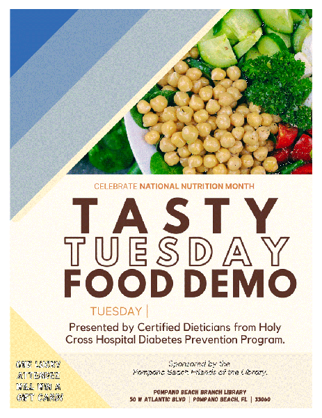 Image for event: Tasty Tuesday