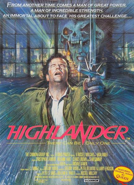 Image for event: Watch &quot;Highlander&quot;