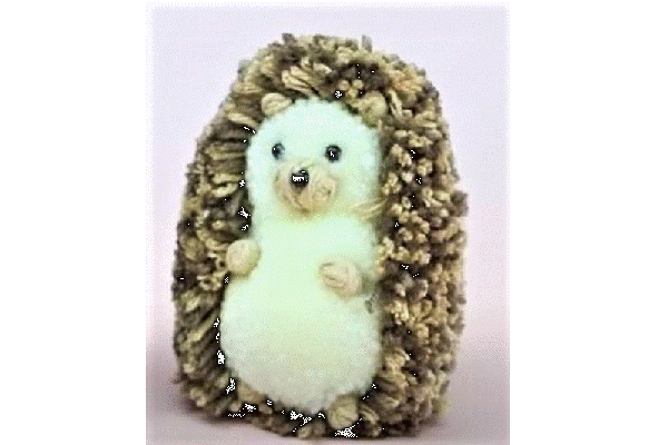 Image for event: MAKE A CUTE HEDGEHOG WITH YARN 
