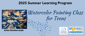 Image for event: Watercolor Painting Class for Teens