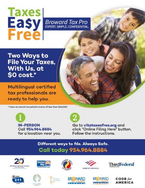 Image for event: Broward Tax Pro - formerly VITA 