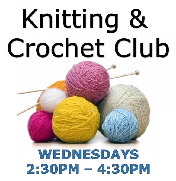 Image for event: Knitting and Crochet Club