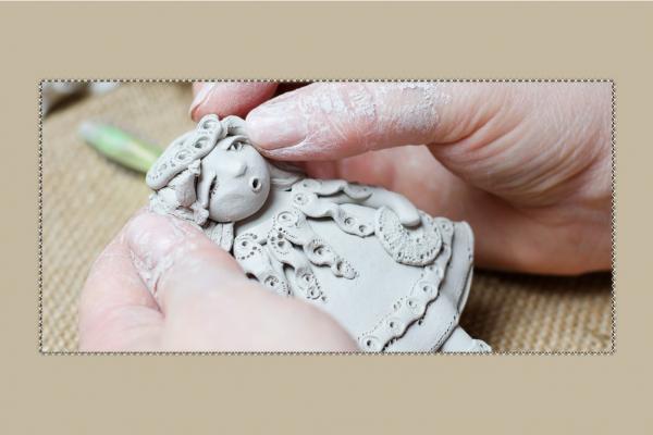 Image for event: Oneness Clay Doll Art Class
