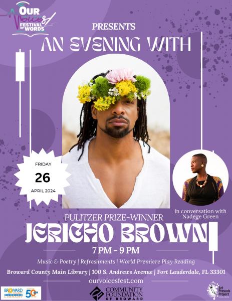 Image for event: An Evening with Jericho Brown 